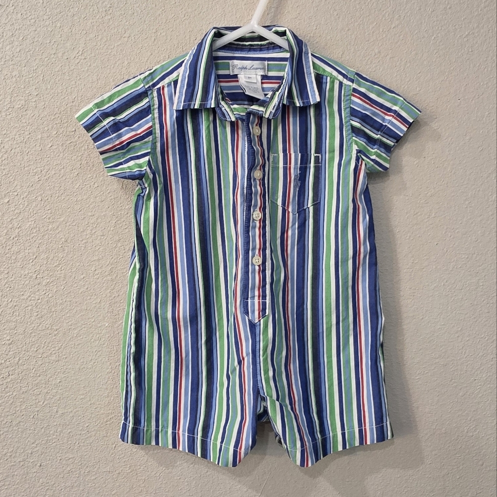 Baby Boy Ralph Lauren Romper